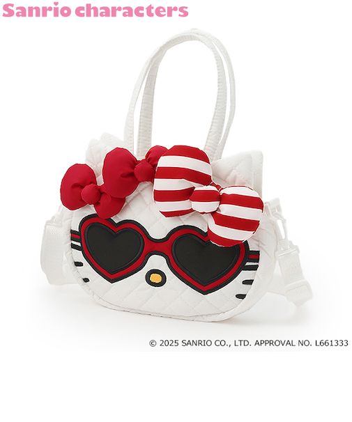 【サンリオキャラクターズ】ハローキティお顔2wayバッグ