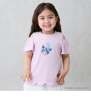 【サンリオキャラクターズ】肩あきグラフィックTシャツ