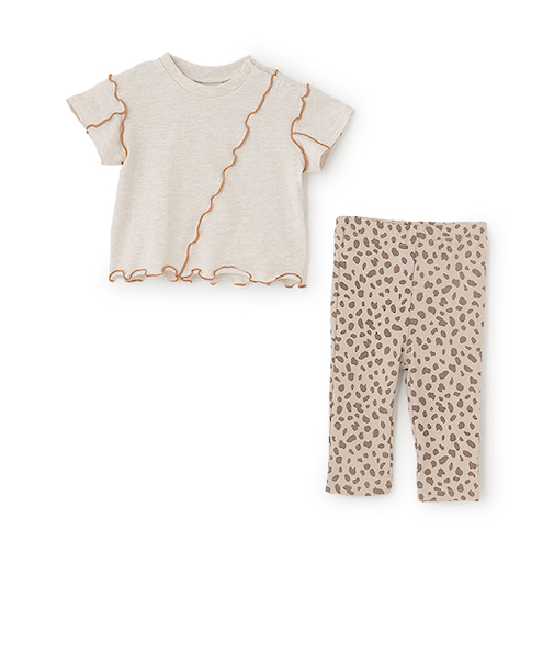 アニマル柄セットアップ