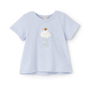 【接触冷感】【WEB限定特別価格】モチーフ半袖Tシャツ