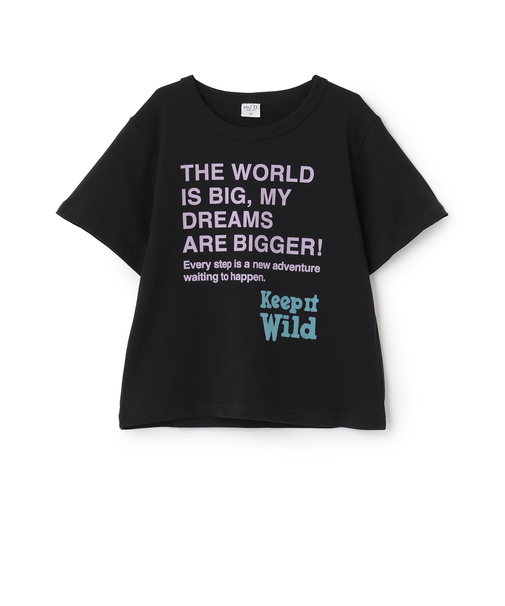 【綿100%】ドリームメッセージロゴ半袖T