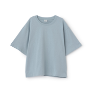 【綿100%】メッセージバック縦ロゴ半袖T