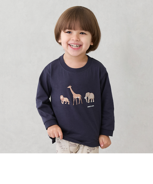 【プティプラ】BOYS長袖Tシャツ