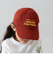 刺繍入りツイルキャップ