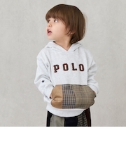【POLO BCS】パッチワークパーカー