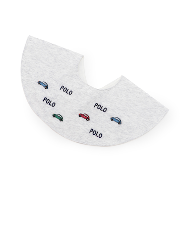 【POLO BCS】モチーフ刺繍スタイ