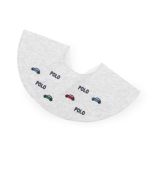 【POLO BCS】モチーフ刺繍スタイ