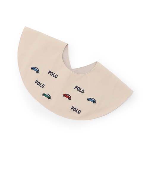 【POLO BCS】モチーフ刺繍スタイ