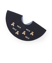 【POLO BCS】モチーフ刺繍スタイ