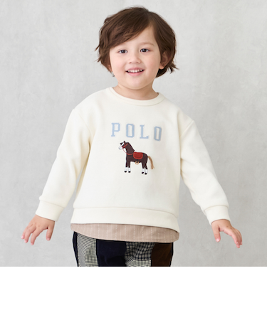 【POLO BCS】アップリケトレーナー