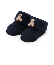 【POLO BCS】くま刺繍カップソックス