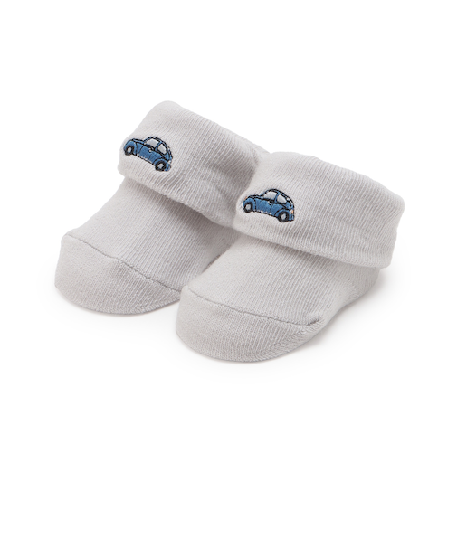 【POLO BCS】くるま刺繍カップソックス