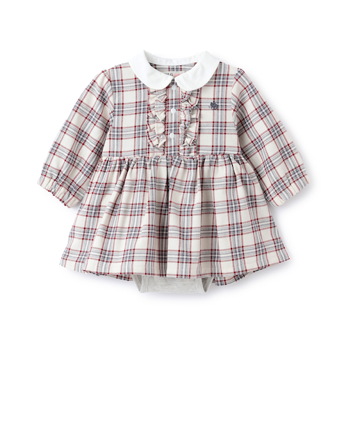 【POLO BCS】長袖シャツOPロンパース