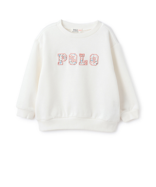 【POLO BCS】ロゴアップリケ長T