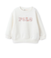 【POLO BCS】ロゴアップリケ長T