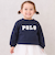 【POLO BCS】ロゴアップリケ長T