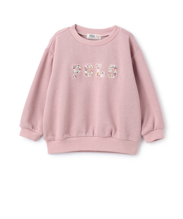 【POLO BCS】ロゴアップリケ長T