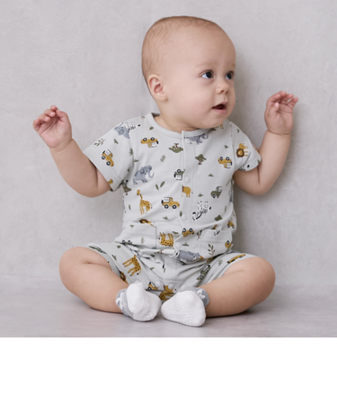 【GOODPRICE】半袖カバーオール