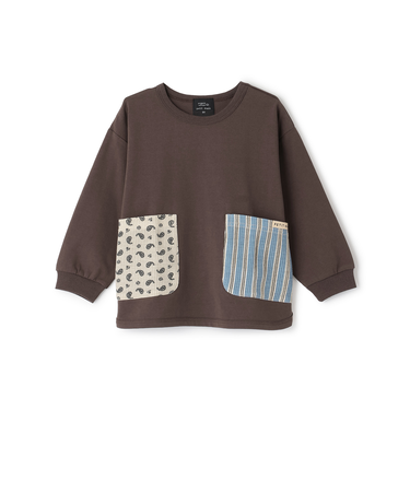 【オーガニック】ポケット長袖Tシャツ