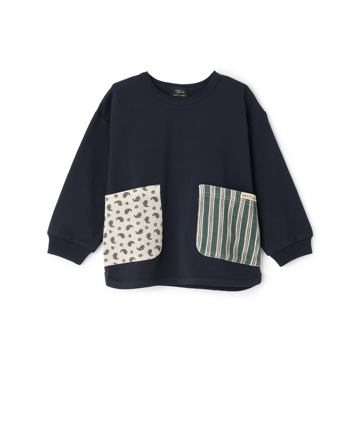 【オーガニック】ポケット長袖Tシャツ