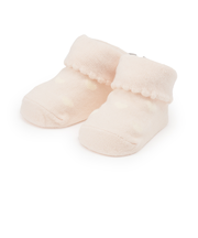 後ろリボンハートカップソックス