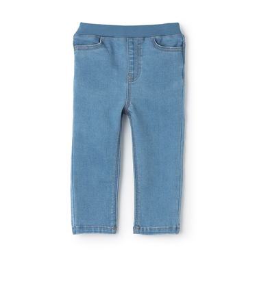 【リンク】デニムストレートパンツ