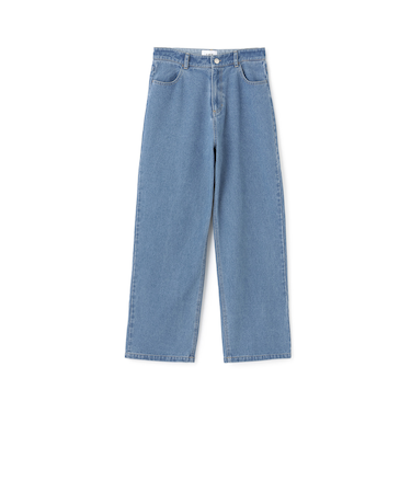 デニムバレルパンツ