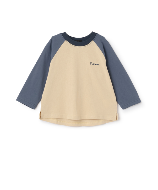 【オーガニック】ラグラン長袖Tシャツ