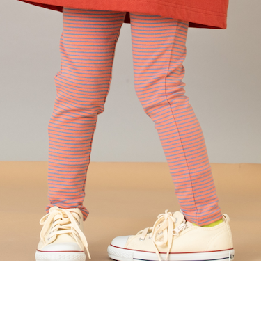 【365D.】防汚フライスボーダーレギンス