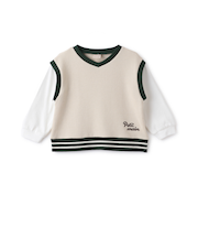 ベストレイヤード長袖Tシャツ