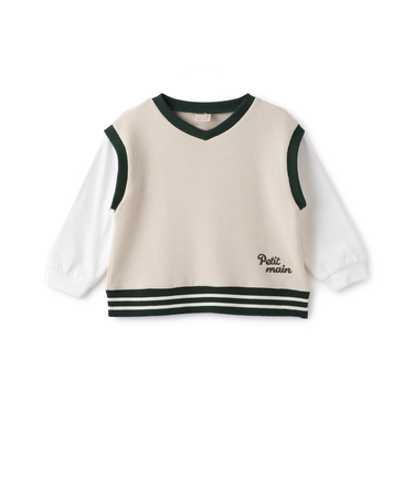 ベストレイヤード長袖Tシャツ