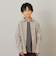 チェックドロップ長袖シャツ
