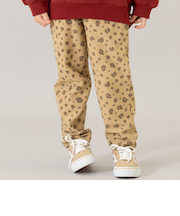 カットツイルテーパード柄パンツ