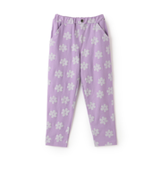 カットツイルテーパード柄パンツ