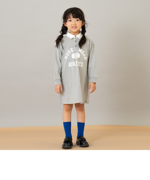 【男女リンク】カレッジプリントラガーワンピ