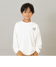 【綿100】【365D.】サブジェクト刺繍ロンT