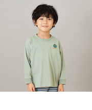 【綿100】【365D.】サブジェクト刺繍ロンT