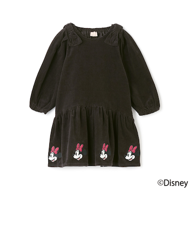 【Disney】コーデュロイワンピース