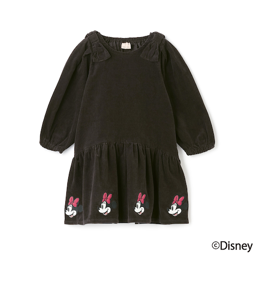 【Disney】コーデュロイワンピース