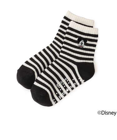 【Disney】ミッキー/刺しゅう靴下
