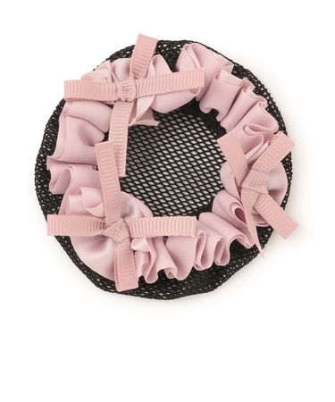 【バレエ】プチリボンシニヨンネット