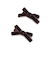 ベロアリボンヘアクリップ2P