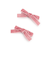 ベロアリボンヘアクリップ2P