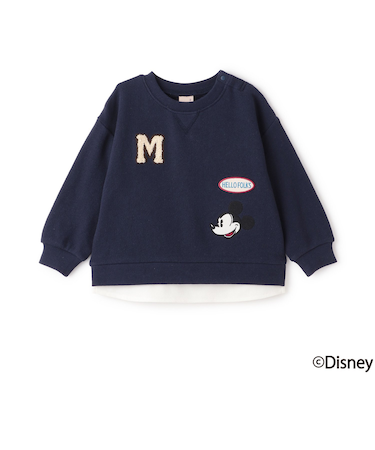 【Disney】ワッペントレーナー