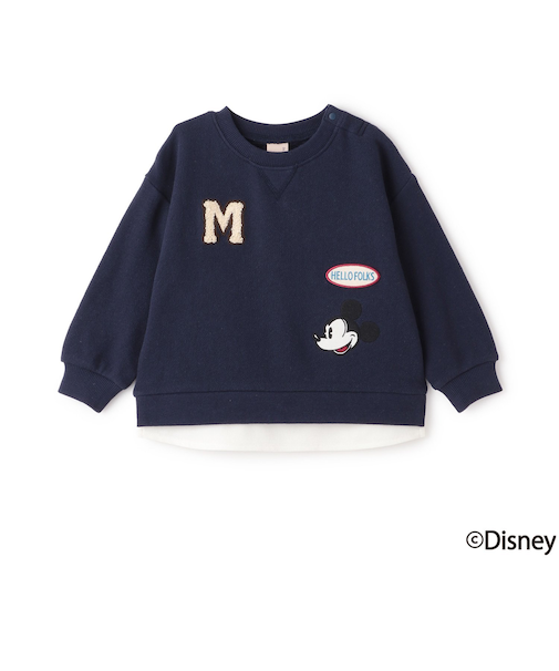【Disney】ワッペントレーナー