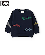【Lee】ロゴ刺繍トレーナー