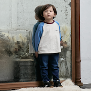 【Lee】カットデニムパンツ