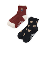 くまソックス2P