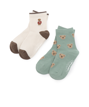 くまソックス2P