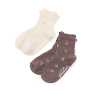 さくらんぼソックス2P